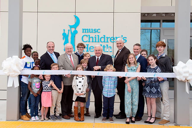 MUSC Children's Health ribbon cutting