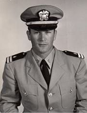 Portrait of William M. Bristow MD in military uniform