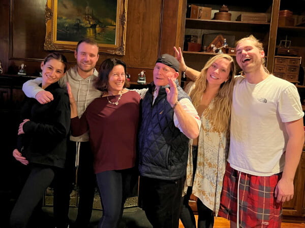 Don Campbell and family