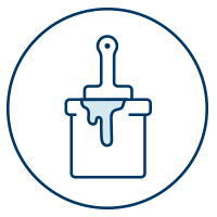 Icon of paint